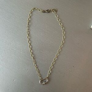 Baby lock Carabiner Necklace